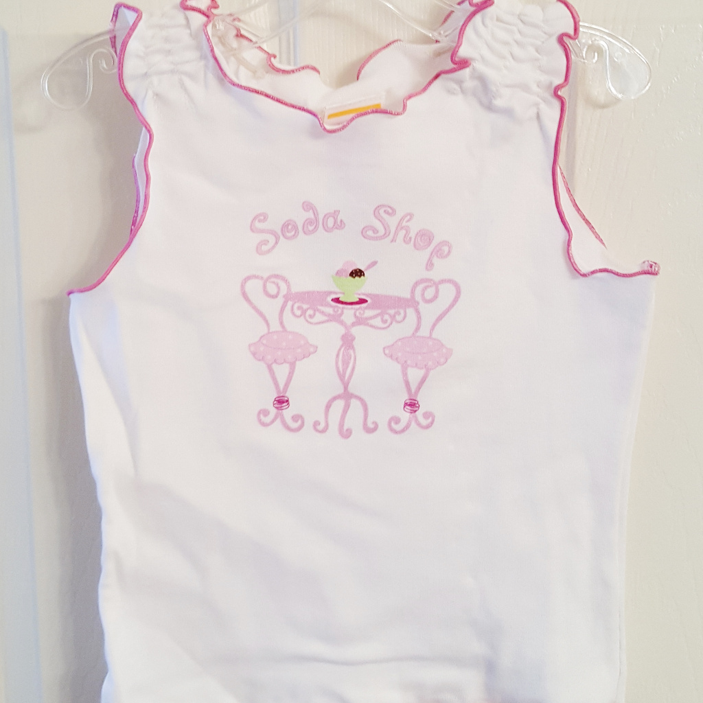 Girls Tank Top Nwt Soda Shop Sweet Potatoes